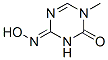 1,3,5-Triazine-2,4(1H,3H)-dione,1-methyl-,4-oxime(9CI) Structure