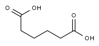 hexanedioic acid 구조식 이미지
