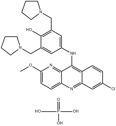 Pyranoridine phosphate 구조식 이미지