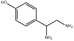 Phenol, 4-(1,2-diaminoethyl)- (9CI) Structure
