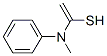 Ethenethiol, 1-(methylphenylamino)- (9CI) Structure