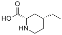 2-Piperidinecarboxylicacid,4-ethyl-,cis-(9CI) Structure