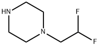 피페라진,1-(2,2-디플루오로에틸)-(9CI) 구조식 이미지