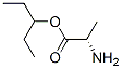 L-Alanine, 1-ethylpropyl ester (9CI) Structure