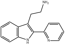 2-(2-PYRIDIN-2-YL-1H-INDOL-3-YL)-ETHYLAMINE Structure