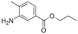 Benzoic acid, 3-amino-4-methyl-, propyl ester (9CI) Structure