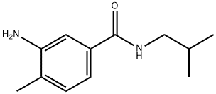 3-amino-N-isobutyl-4-methylbenzamide 구조식 이미지