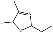 4,5-DIMETHYL-2-ETHYL-3-THIAZOLINE Structure