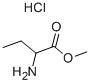 DL-2-AMINO-N-BUTYRIC ACID METHYL ESTER HYDROCHLORIDE Structure