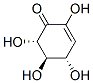 2-Cyclohexen-1-one,2,4,5,6-tetrahydroxy-,[4S-(4alpha,5beta,6alpha)]-(9CI) Structure
