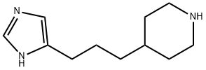 4-[3-(1H-이미다졸-4-YL)-프로필]-피페리딘 구조식 이미지