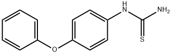 4-PHENOXYPHENYLTHIOUREA 구조식 이미지