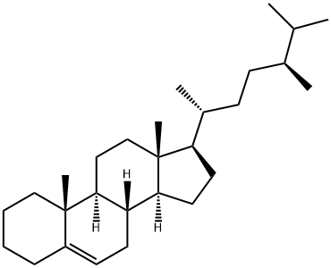 24R-METHYLCHOLEST-5-ENE및24R-ETHYLCHOLEST-5-ENE 구조식 이미지