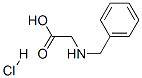Benzylaminoacetic acid hydrochloride Structure
