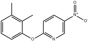 2-(2,3-dimethylphenoxy)-5-nitropyridine 구조식 이미지