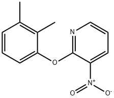 2-(2,3-DIMETHYLPHENOXY)-3-NITROPYRIDINE 구조식 이미지