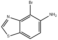 4-BROMO-BENZOTHIAZOL-5-YLAMINE Structure