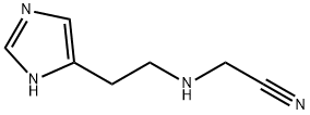 아세토니트릴,[[2-(1H-이미다졸-4-일)에틸]아미노]-(9CI) 구조식 이미지