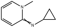 Cyclopropanamine, N-(1-methyl-2(1H)-pyridinylidene)- (9CI) Structure