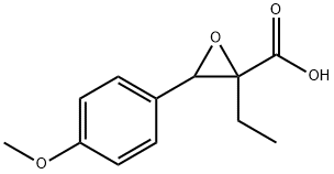 옥시란카르복실산,2-에틸-3-(4-메톡시페닐)-(9CI) 구조식 이미지