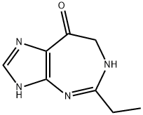 Imidazo[4,5-d][1,3]diazepin-8(3H)-one,  5-ethyl-6,7-dihydro- 구조식 이미지