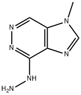 4H-Imidazo[4,5-d]pyridazin-4-one,1,5-dihydro-1-methyl-,hydrazone(9CI) 구조식 이미지
