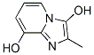 이미다조[1,2-a]피리딘-3,8-디올,2-메틸-(9CI) 구조식 이미지