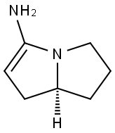 1H-피롤리진-3-아민,5,6,7,7a-테트라히드로-,(S)-(9CI) 구조식 이미지