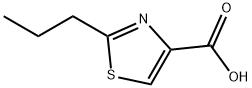 2-PROPYL-1,3-THIAZOLE-4-CARBOXYLIC ACID Structure