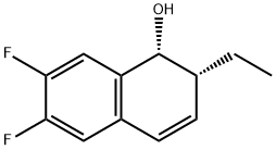 1-Naphthalenol,2-ethyl-6,7-difluoro-1,2-dihydro-,(1R,2R)-(9CI) Structure