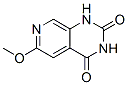 Pyrido[3,4-d]pyrimidine-2,4(1H,3H)-dione, 6-methoxy- (9CI) 구조식 이미지