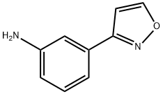 Benzenamine, 3-(3-isoxazolyl)- (9CI) Structure