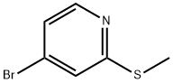 4-BROMO-2-(METHYLTHIO)PYRIDINE Structure