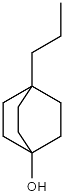 4-N-PROPYLBICYCLO[2.2.2]OCTAN-1-OL Structure