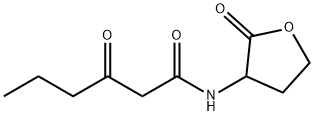 N-(KETOCAPROYL)-D,L-HOMOSERINE LACTONE 구조식 이미지