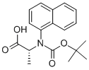 (R)-N-Boc-1-Naphthylalanine Structure