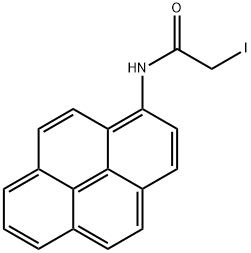 N-(1-PYRENE)IODOACETAMIDE Structure