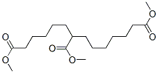 1,6,12-Dodecanetricarboxylic acid trimethyl ester Structure