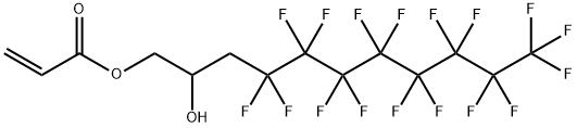 3-(PERFLUOROOCTYL)-2-HYDROXYPROPYL ACRYLATE Structure