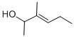 3-METHYL-3-HEXEN-2-OL Structure