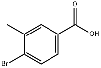 4-Bromo-3-methylbenzoic acid Structure