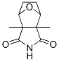hexahydro-3a,7a-dimethyl-4,7-epoxy-1H-isoindole-1,3(2H)-dione Structure