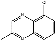 퀴녹살린,5-클로로-2-메틸- 구조식 이미지