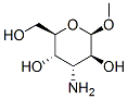 beta-D-Altropyranoside, methyl 3-amino-3-deoxy- (9CI) Structure