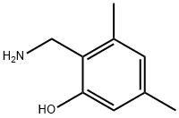 페놀,2-(아미노메틸)-3,5-디메틸-(9CI) 구조식 이미지