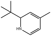 Pyridine, 2-(1,1-dimethylethyl)-1,2-dihydro-4-methyl- (9CI) Structure