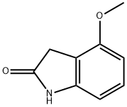 4-Methoxy-2-indolinone 구조식 이미지