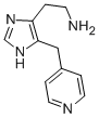 1H-Imidazole-4-ethanamine,  5-(4-pyridinylmethyl)-  (9CI) 구조식 이미지