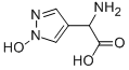 1H-Pyrazole-4-acetic acid, alpha-amino-1-hydroxy- (9CI) Structure