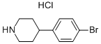 4-(4'-BROMOPHENYL)PIPERIDINE HYDROCHLORIDE Structure